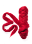 Preview: Kammzug Merino, 19.5mic ideal zum Nuno-Filzen passion-rot 100% Wolle 1000g