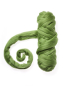 Preview: Kammzug Merino, 19.5mic ideal zum Nuno-Filzen peridot 100% Wolle 1000g