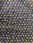 Preview: Musterwalk Punkte gelb orange auf anthrazit Walkstoff Italien gemustert Walkloden