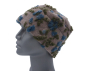 Preview: Unikat Mütze Musterwalkstoff Walk gefüttert handgefertigt