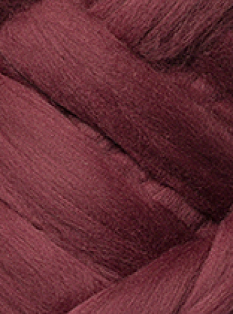 Preview: Kammzug Merino, 19.5mic ideal zum Nuno-Filzen weinrot 100% Wolle 1000g