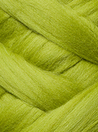 Preview: Kammzug Merino, 19.5mic ideal zum Nuno-Filzen limone 100% Wolle 1000g