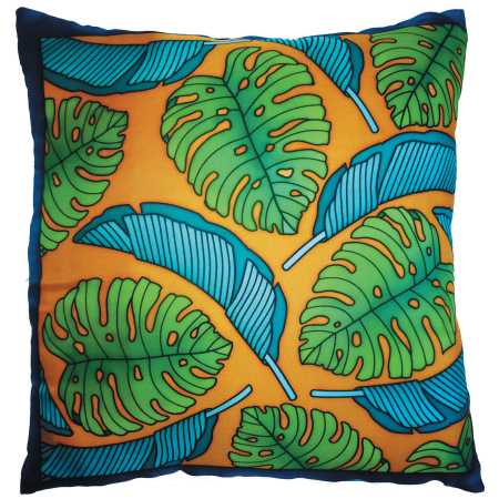 Colibri GUTTA-KISSENHÜLLE  Pierre Willocq Kollektion Habotai / Ponge 8 Kontur SCHWARZ