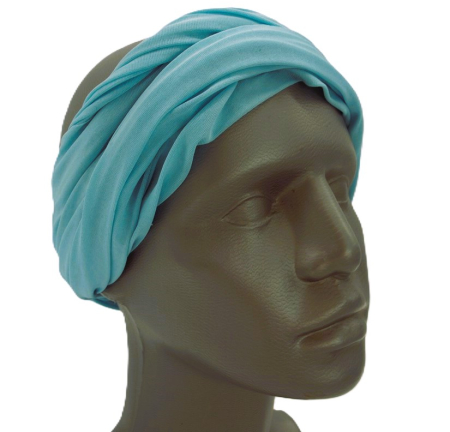 Preview: SCHLAUCHSCHAL LOOP SEIDENJERSEY 100% reine Seide türkis