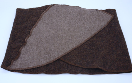 Hüftgürtel, Hüftschmeichler, Cacheur braun mit beige