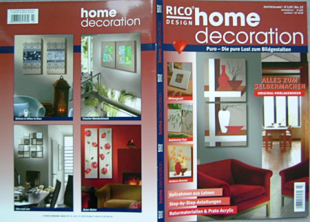 HOME DECORATION HEFT NR. 23 PURO DIE PURE LUST ZUM BILDGESTALTEN