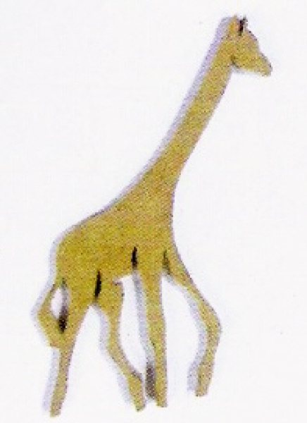 MDF HOLZDEKOR GIRAFFE klein 07360.00.05