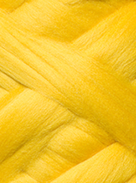Kammzug Merino, 19.5mic ideal zum Nuno-Filzen sonnenblume 100% Wolle 1000g