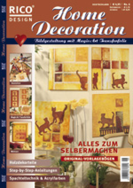 HOME DECORATION RICO HEFT 6 BILDGESTALTUNG MIT MAGIC ART