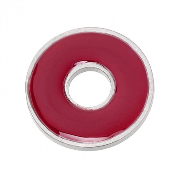 Scheibe rund rot Ø 25mm 7090.21.96