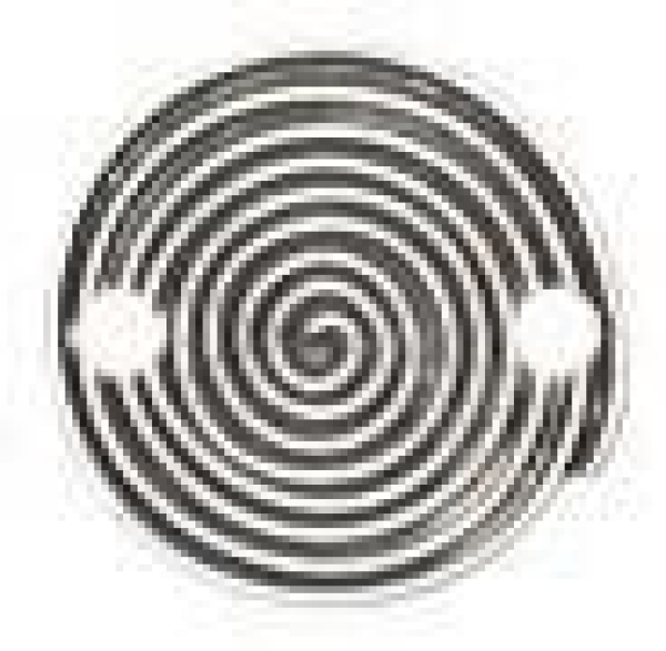 Kringelscheibe silber 25mm 7090.67.13