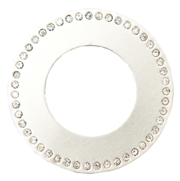 Strasskranz silber weiss 7090.78.57