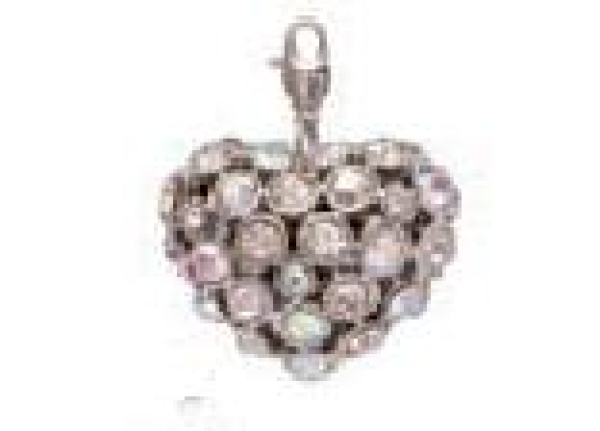 Herz mit Strass gross Anhänger Big Charms 7090.43.37 Rico