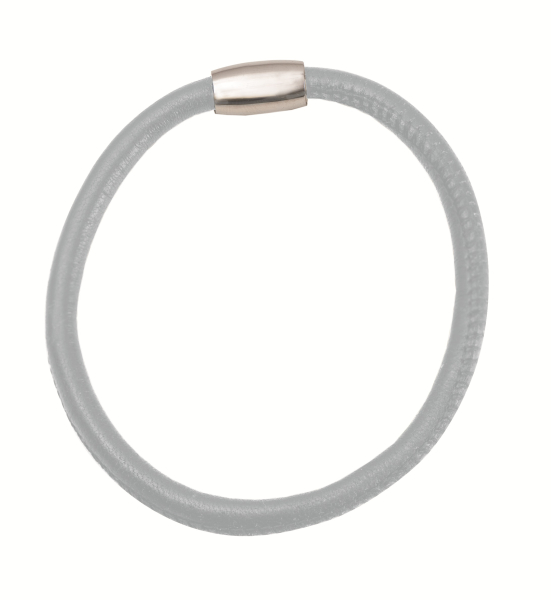 Lederarmband Soft. grau  7090.88.66