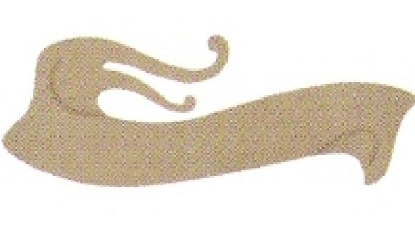 MDF HOLZDEKOR RICO DELUXE SPRUCHBAND KLEIN 08703.00.24