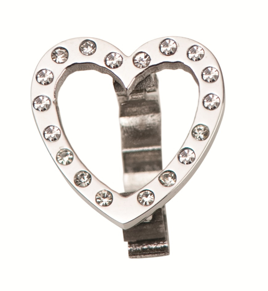 Clip Herz mit Strass offen 7090.88.59
