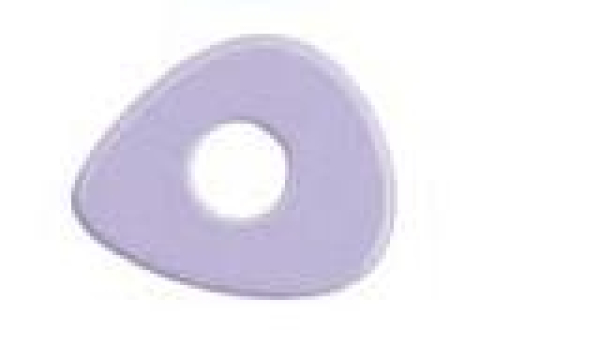 Scheibe asymetrisch flieder 25mm 7090.37.94