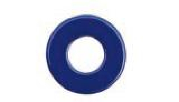 Scheibe blau rund klein 17mm 7090.38.02