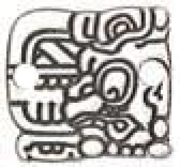 Maya Scheibe silber 24x23mm 7090.67.08