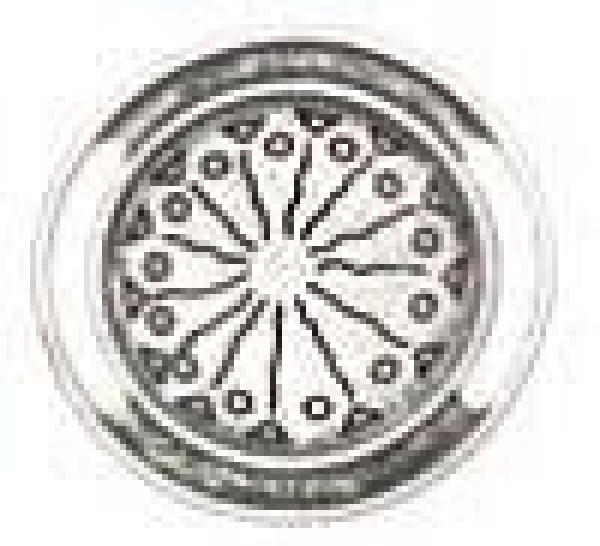 Etruska Scheibe silber 29mm 7090.67.17