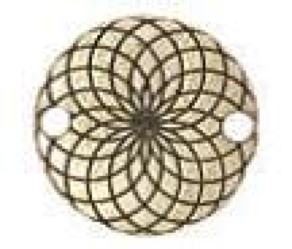 Ornamentscheibe gold 29mm 7090.67.33