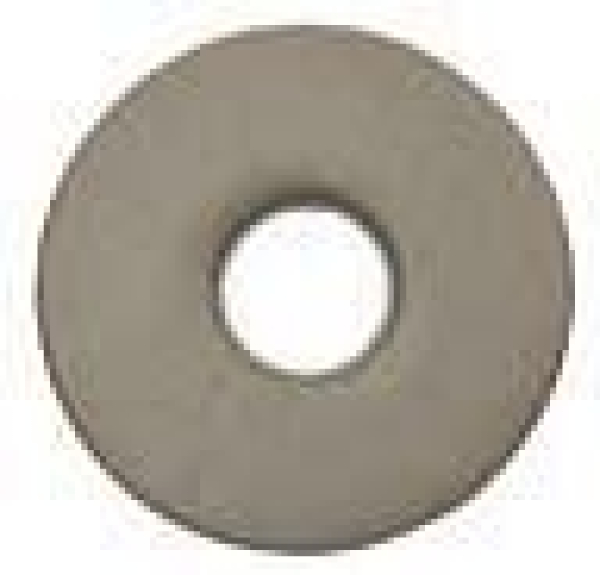 NEU! Lederscheibe rund grau groß 25mm 7090.70.51