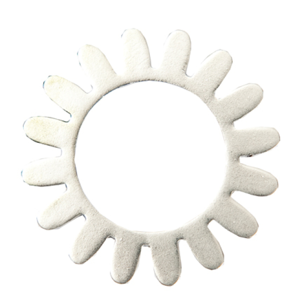 Scheibe silber Blüte 7090.78.62