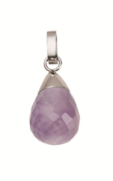 Anhänger Amethyst mit Kappe lila 7090.88.04