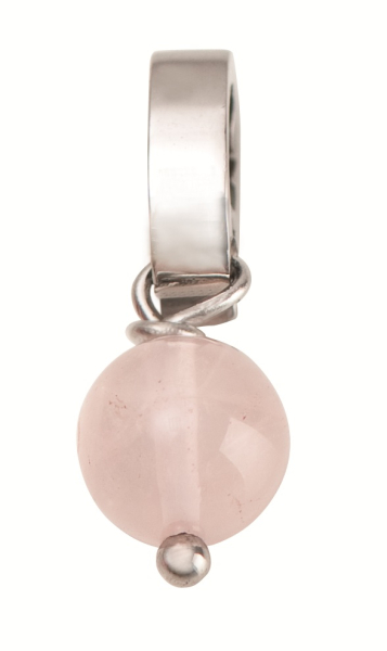 Anhänger Rosenquarz mit Clip  7090.88.14