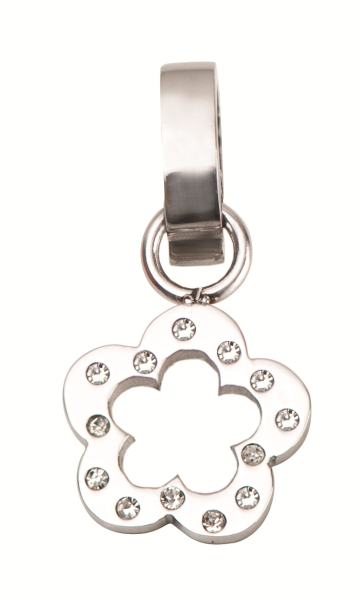 Anhänger Blume Strass mit Clip  7090.88.52