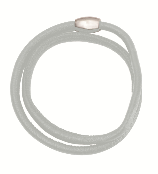 Lederarmband Soft. Grau 7090.88.70