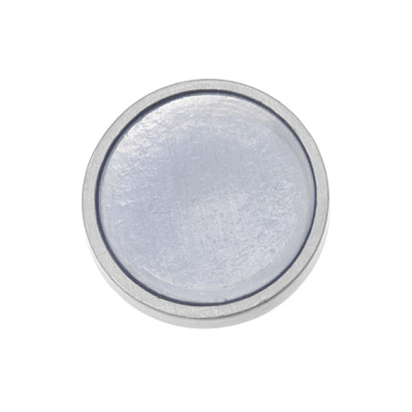 Aufsatzscheibe emailliert helltürkis matt Ø 20, H 6mm 7090.21.58