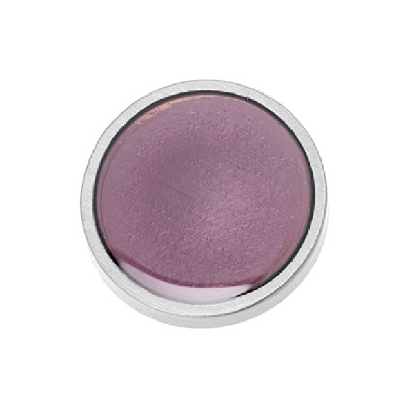 Aufsatzscheibe emailliert lila transparent Ø 12, H 6mm 7090.21.47