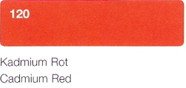 RICO PRATO ACRYLIC ACRYLFARBE KADMIUM ROT 100ml