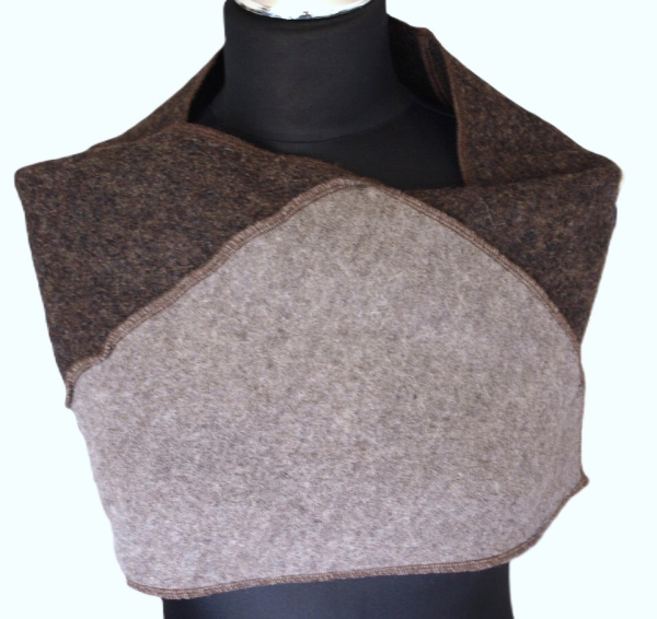 Hüftgürtel, Hüftschmeichler, Cacheur braun mit beige