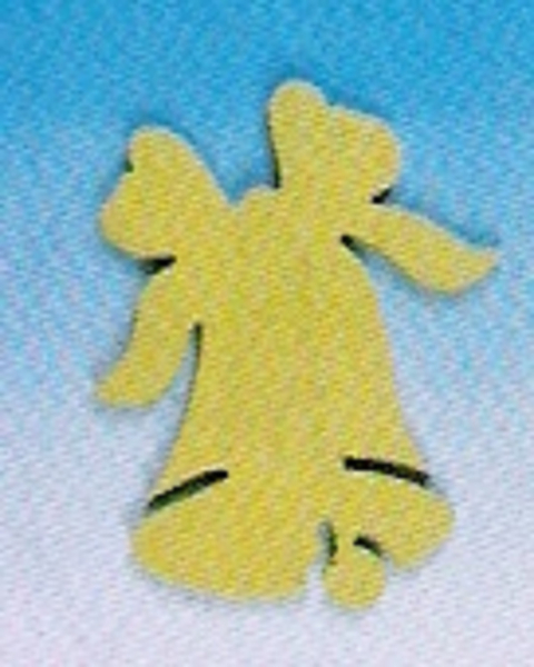 Glocke, MDF Holzdekor von Rico, Weihnachten 06956.00.24