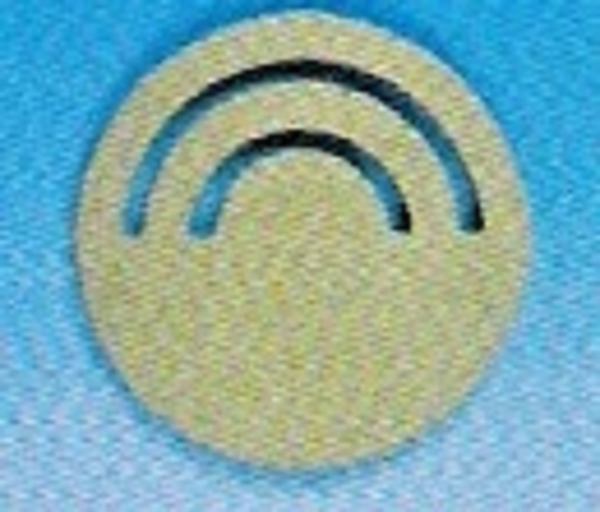 MDF HOLZDEKOR RICO Halbkreis im Kreis 06955.00.17