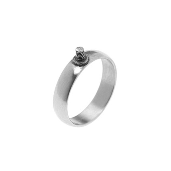 Ring mit Schraubgewinde schmal Edelstahl 18,5x5mm 7090.26.82