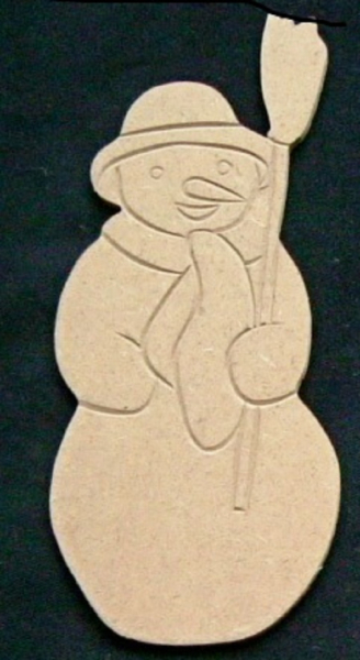 MDF HOLZDEKOR Schneemann