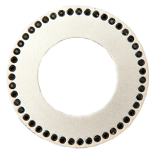 Strasskranz silber schwarz 7090.78.58