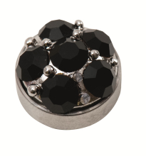 NEU! Glsschliffstein schwarz 13mm 7090.96.04