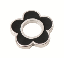 Neu! Aufsatz Scheibe Scheibe Blume schwarz18mm 7090.96.25