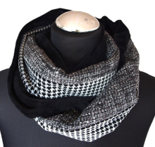 Schlauchschal Loopschal 3 versch. Stoffe handgefertigt warm Wintertraum