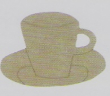MDF HOLZDEKOR RICO ESPRESSOTASSE 08480.00.04