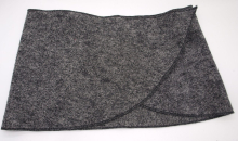 Neu! Hüftgürtel, Hüftschmeichler, Cacheur einfarbig grau meliert